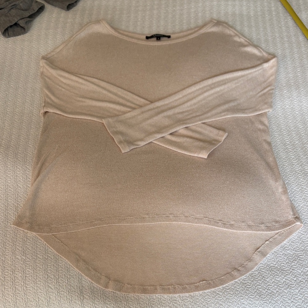 Quince Soft Blush Lightweight Knit Tee